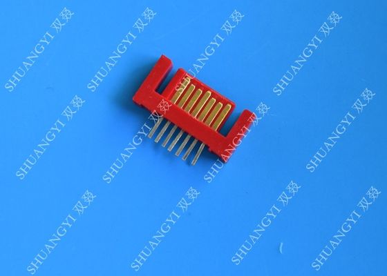 Китай Облегченный красный тип напряжения тока 500В СМТ контактного разъема Экстернал САТА 7 поставщик