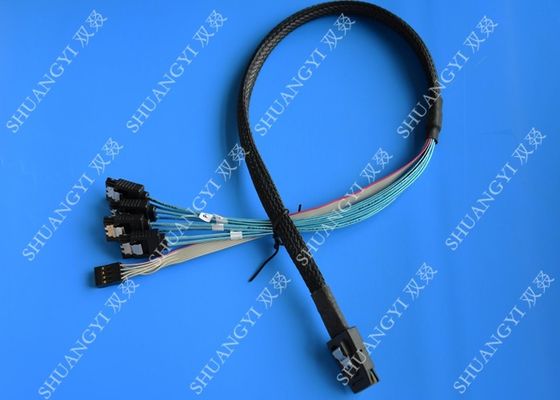 Китай 50км СФФ-8087 к 4кс САТА - внутреннему мини САС к кабелю обратного САТА поставщик